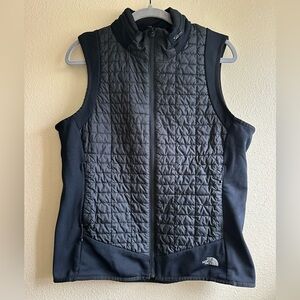 The North Face Black Quilted Vest